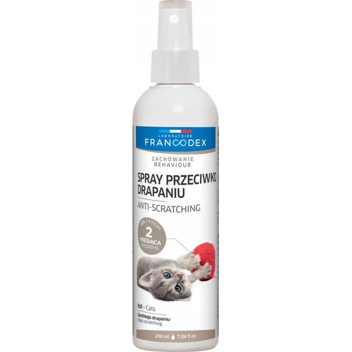 Spray Francodex Spray przeciw drapaniu dla kotów pielęgnacyjne 200 ml