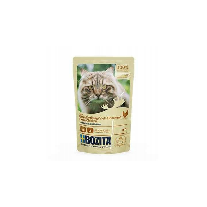 Bozita Cat mokra karma dla kota Kurczak w sosie saszetka 85g