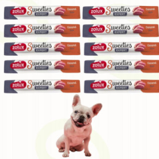ZOLUX Przysmak kremowy DLA PSA SWEETIES z kaczką 14 g 10 szt