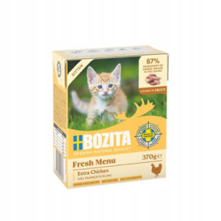 Bozita mokra karma dla kociąt i kotek KITTEN kurczak w sosie 370 g natural