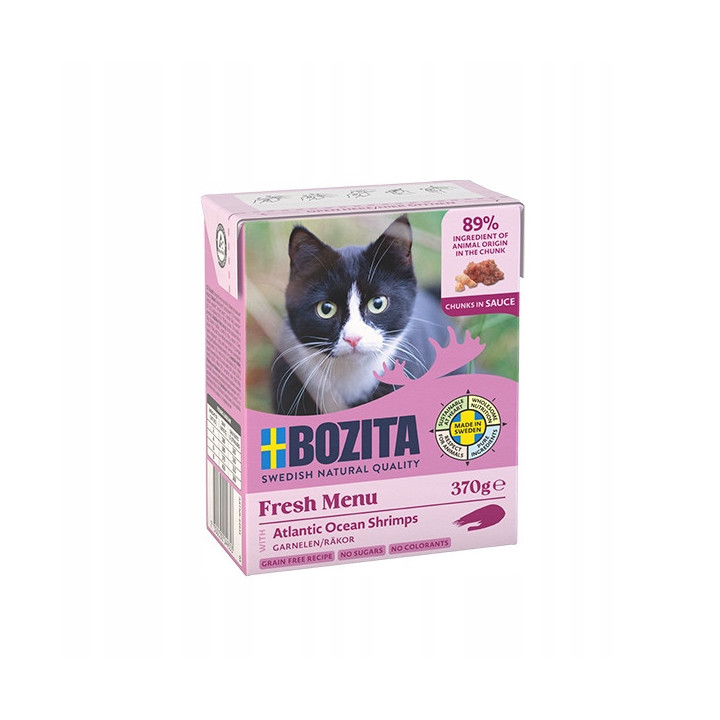 Bozita mokra karma dla kota krewetka w sosie 370 g naturalne składniki