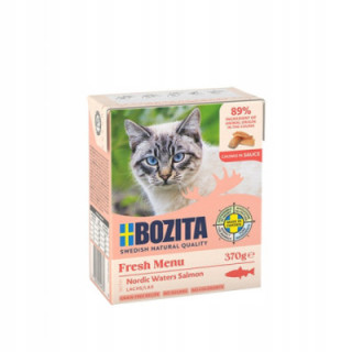 Bozita mokra karma dla kota łosoś w sosie 370 g naturalny skład
