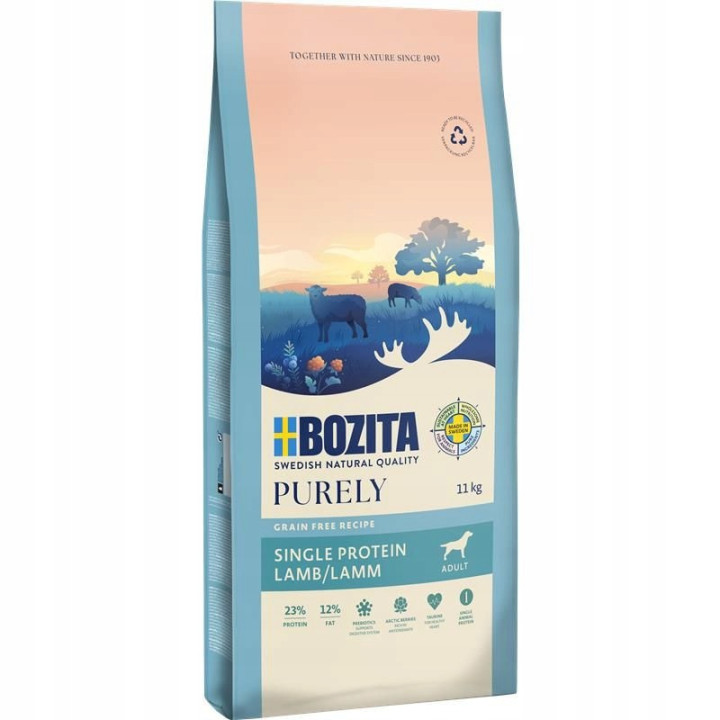 Bozita Purely Lamb 11kg Single Protein Bezzbożowa karma dla psa