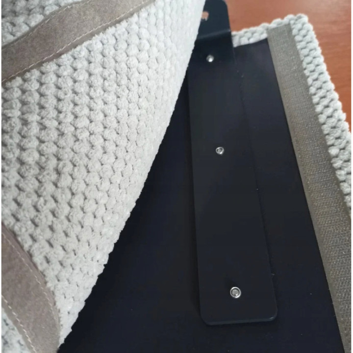 Półka ścienna dla kota wisząca PŁASKA 60 cm SH-F-60 nowoczesna