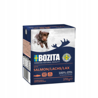 Bozita Karma dla Psa Łosoś w Galaretce 370g Naturalna Bogata w Omega3