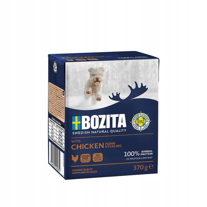 Bozita Karma dla Psa Kurczak w Galaretce 370g Naturalna i Pyszna