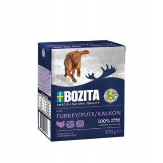 Bozita Karma dla Psa Indyk w Galaretce 370g 100% Białko Zwierzęce