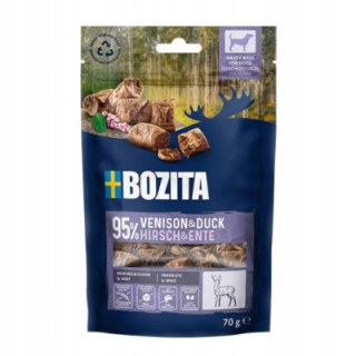 BOZITA snack Meaty Bites DZICZYZNA KACZKA 70g przysmak naturalny dla psa