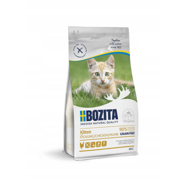 Bozita Kitten 400g karma dla kociąt kurczak bez zbóż zdrowy rozwój
