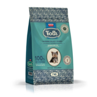 Karma dla małych ras FOLK Mini z Jelenia 7kg