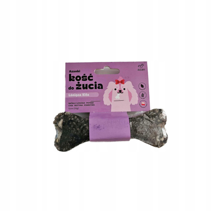 Kość do żucia Azanki Lśniąca Kita 12 cm