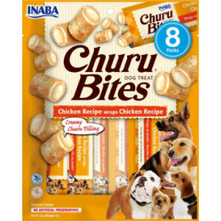 Inaba Dog Churu Bite Kurczak 8x12g