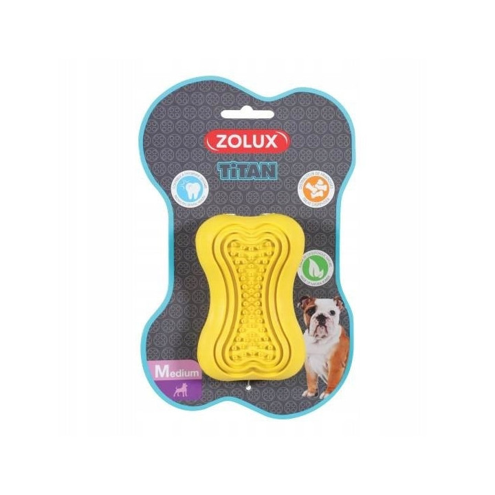 Zabawka na przysmak dla psa Zabawka kauczukowa dla psa TITAN S czerwona