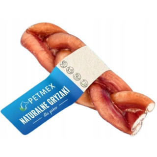 Naturalny gryzak dla psa Penis Wołowy Warkocz 10cm eko zdrowy smakołyk