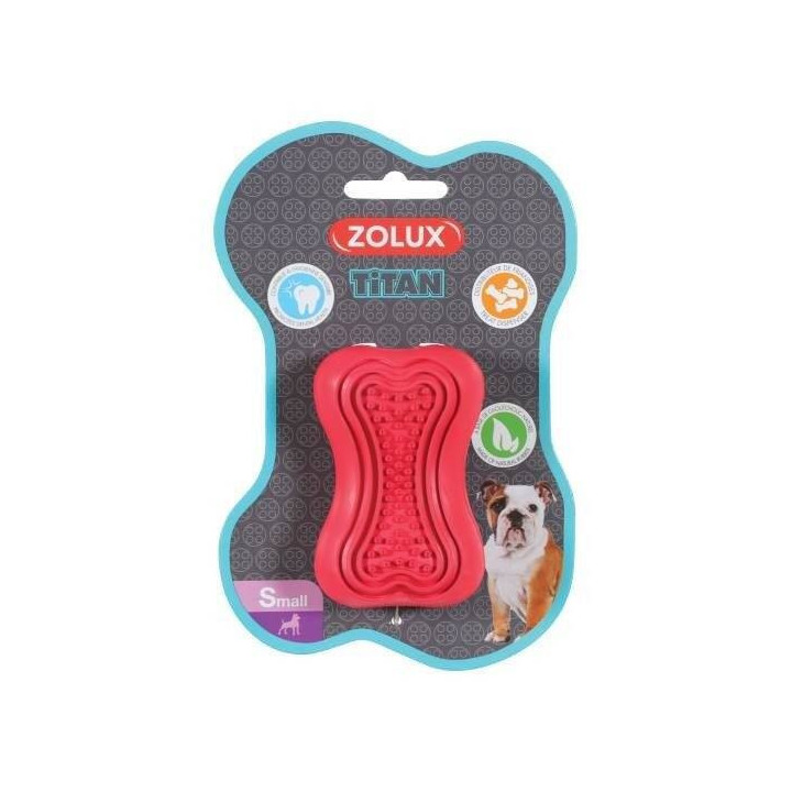 Zabawka na przysmak dla psa Zabawka kauczukowa dla psa TITAN żółta S