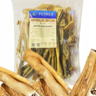 Petmex Skóra Wielbłąda 500g przysmak naturalny gryzak dla psa