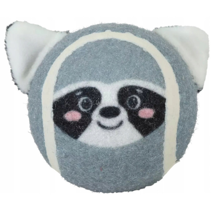 ZOLUX Zabawka dla psa piłka tenisowa Szop pracz S świetny relaks