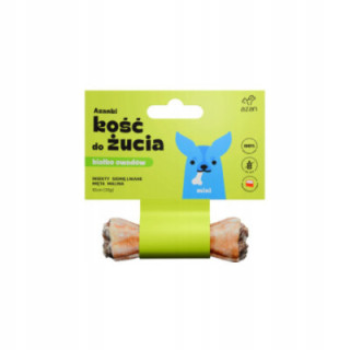 Azanki kość z insektami i miętą mini 10 cm doskonały gryzak dla psa