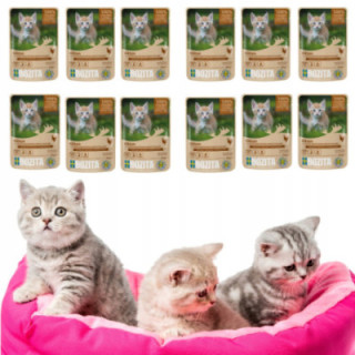 Bozita karma mokra dla kociąt i kotek karm Kitten Kurczak w sosie 85g
